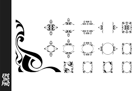 Download Ornament Vector Bundle Graphic By Arief Sapta Adjie Creative Fabrica SVG Cut Files