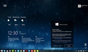 Through rainmeter, you can enhance your windows computer at home or work with skins: Windows 9 Skin Created With Rainmeter Looks Really Awesome Skin Website Making Windows