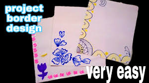 Diy Border Design For School Project Simple And Easy Border 3 Easy Designs Youtube I'm #craftynica and today i share with you a #drawing tutorial in which i. diy border design for school project simple and easy border 3 easy designs