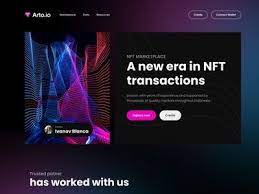 Arto Io Nft Website Exploration In 2021 Creative Market Design Directory Design Design Jobs