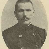 George Merritt, Buffalo Team, baseball card portrait]