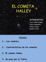 Halley's comet or comet halley (officially designated 1p/halley) is the most famous of the periodic comets, and is visible from earth every 75 to 76 years. Cometa Halley Cometa Dom