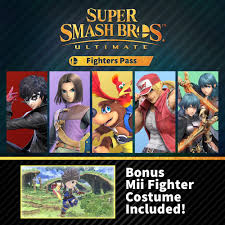 It is one of eleven playable characters that can be unlocked in the game. Nintendo With The Super Smash Bros Ultimate Fighters Pass You Don T Just Get 5 Fighters 5 Stages And 90 Extra Music Tracks You Can Also Get This Bonus Mii Fighter