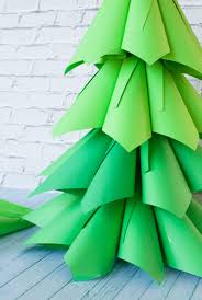 Giant Ombre Paper Cone Christmas Trees A Diy Tutorial And How To Frog Prince Paperie Diy Paper Christmas Tree Cone Christmas Trees Christmas Tree Paper Craft