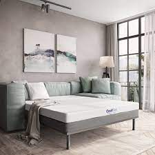 The size for a full bed model is at 72 x 52 x 4.5 inches and it weighs 31.4 pounds. Modern Sleep Cool Gel 4 5 Memory Foam Replacement Sofa Bed Mattress Twin Walmart Com Walmart Com