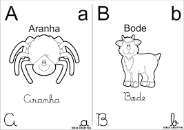 Alfabeto Para Colorir 4 Tipos De Letra Meio Oficio Cartazes de parede alfabeto colorido para imprimir lindo! alfabeto para colorir 4 tipos de letra