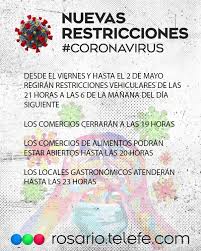 El gobernador de santa fe, omar perotti, anunció la restricción de la circulación de vehículos particulares a partir de las 20.30 de. Telefe Rosario On Twitter El Gobernador Omar Perotti Anuncio Nuevas Restricciones En La Provincia De Santa Fe Por El Avance De La Segunda Ola De Coronavirus Https T Co Fvys48mvks