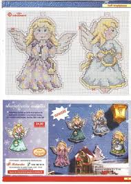 angels plastic canvas charts page 2 2 counted cross