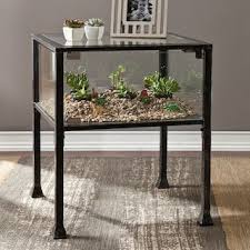 Southern Enterprises Henshaw Terrarium Side Table Kohls In 2020 Terrarium Table Living Room Table Decor