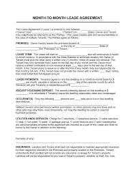 For example, houseme's generic lease agreement, which was drafted with the help of our lawyers and is fully compliant with the latest rental laws, is available for free for your benefit. Month To Month Lease Agreement Template By Business In A Box