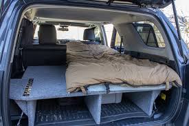 The bfg ko2 tires, trd wheels and xenon depot hid lowbeam. Diy Sleeping Platform Storage Divider Camp System For Toyota 4runner