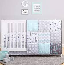 Sheet dimension 52 x 28 x 9 inches. Amazon Com The Peanutshell Giraffe Crib Bedding Set For A Boy Girl And Unisex Nursery Baby Quilt Fitted Crib Sheet Crib Skirt Included Home Kitchen