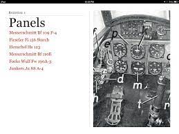 Interactive German Aircraft Instrument Panels, Volume 1, an iPad reference  book | IPMSUSA Reviews