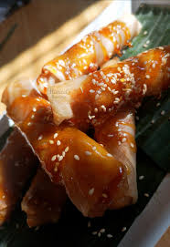 Turon Banana Lumpia Recipe Banana Spring Rolls Ripe Plantain Lumpia
