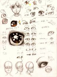 Drawing cute anime boy : Images Of Anime Animal Eyes Drawing