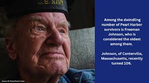 Oldest Pearl Harbor survivor is keeping memory of the surprise bombing alive at 106