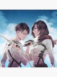 Levi Ackerman Mikasa Ackerman Shingeki No Kyojin Attack On Titan Season 4 Throw Pillow By Attack On Titan Season Attack On Titan Anime Attack On Titan