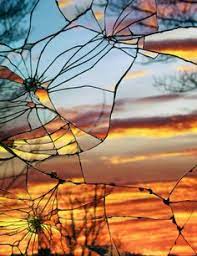 Bing Wright Broken Mirror Evening Sky Amidol 1stdibs Com Abstract Photography Reflection Photography Broken Mirror