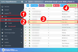 Klik pada tombol registrasi akun gtk, kemudian anda akan diarahkan menuju laman registrasi akun gtk; Cara Mengatasi Gagal Login Pada Web Info Gtk 2019 Data Kito