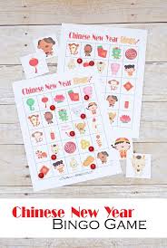 Chinese New Year Bingo Game Onecreativemommy Com Chinese New Year Chinese New Year Card New Year S Games