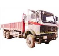 Buy north benz Beiben 10 T truck mounted crane,north benz ...