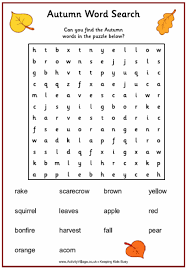 Adults can get in on the fun, too. Autumn Word Search Word Puzzles For Kids Autumn Puzzle Fall Words