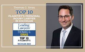 5 e center street # 200, rochester, mn. Tom Sinas Recognized As A Michigan Top 10 Plaintiff S Personal Injury Lawyer