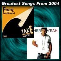 100 greatest songs from 2004