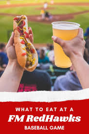 Baseball is america's past time and it's one of the most popular sports in the world. What To Eat At A Redhawks Baseball Game Ballpark Food Baseball Games Drinking Beer