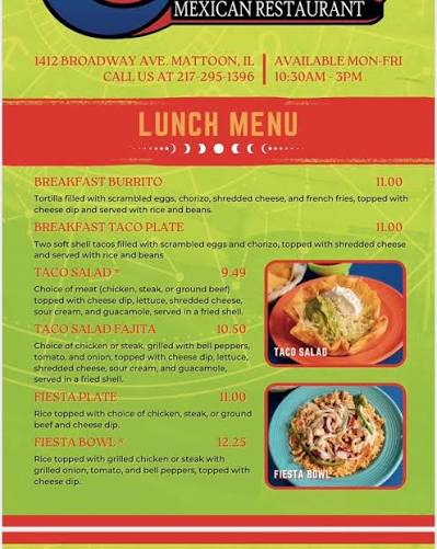 La Luna Mexican Restaurant Food Truck and Catering — Mexican restaurant food truck in Mattoon, Illinois