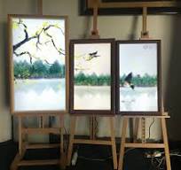 32 Inch Wall Mounting Oil Painting Anti-Glare Matte LCD Screen Android  System Smart Art Digital Picture Photo Frame