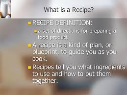 Find your favorite and dig in. Characteristics Of A Good Recipe Ppt Download