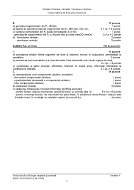 0%0% found this document useful, mark this document as useful. Subiecte Variante Si Rezolvari Pentru Examene Nationale 2021 August 2012