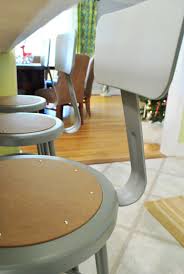 Walmart.com has been visited by 1m+ users in the past month Spray Painting Metal Kitchen Stools A Happy Turquoise Color Young House Love