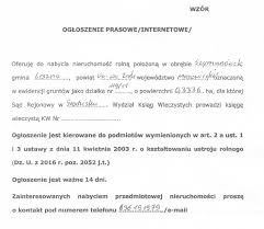 Nakazane jest stosowanie się do wzoru! Biuro Nieruchomosci