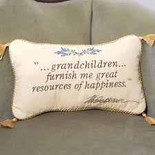 Maybe you would like to learn more about one of these? Grandchildren Quote Pillow Monticello Shop