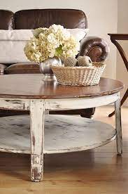 Rustic Farmhouse Coffee Table Makeover Robertson Robertson Robertson Abraham Living Room C Distressed Coffee Table Distressed Furniture Coffee Table Farmhouse
