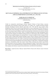 Pdf Keutamaan Imperial Dalam Pembangunan Perdagangan Antara Empayar British Di Tanah Melayu 1921 1926