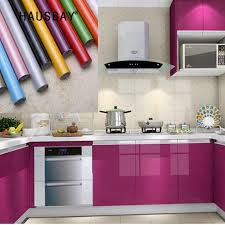Some of the doors are yellowing. 3m 5m 10m Modern Paint Waterproof Vinyl Decorative Film Self Adhesive Glossy Wallpaper Roll Kitchen Furniture Stickers Pvc 1303 Sticker Pvc Furniture Stickerskitchen Sticker Aliexpress