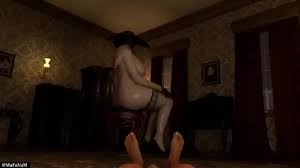 1boy 2girls 3d 720p abs alcina dimitrescu animated anus areolae  ass back barefoot bed bedroom bela (resident evil) bent over big breasts  big dom small sub black hair black
