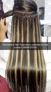 Mostly it depends how long the glue last in hair and how you treat it. Permanent Hair Extensions For This Alisha S Empire Salon Facebook