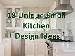 A great kitchen design greatly improves your experience. 18 Unique Small Kitchen Design Ideas Deconatic Youtube
