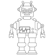 Shop best sellers official photos official site robot coloring. Robot Coloring Page Babadoodle