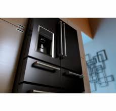 Within black stainless steel kitchenaid refrigerators, there are 4 counter depth products and 3 standard depth fridges. Krmf706ebs Kitchenaid 36 Multi Door Freestanding Refrigerator With Platinum Interior Design Black Stainless Steel