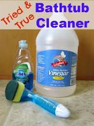Sprinkle baking soda down the clogged or smelly drain, and follow that with the vinegar. This Simple Home Bathtub Cleaner Dawn And Vinegar Success Bathtub Cleaner Cleaning Hacks Diy Cleaning Products
