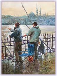 omer muz 1957 turk ressam forum gercek resim suluboya resimler figur cizimleri