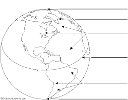 Label The Earth In English Arctic Circle Equator Northern Hemisphere North Pole Southern Hemisphere S 6th Grade Social Studies Homeschool Geography Earth