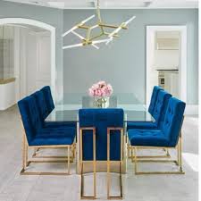 44 Stylish Dining Chairs Design Ideas Homyhomee Velvet Dining Chairs Luxury Dining Room Dining Room Decor