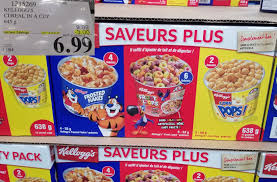 Costco Cereal Cereal Pops Grocery Price Pops Cereal Box