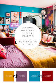 How To Design A Studio Apartment And Create A Smart And Stylish Home The Nordroom Apartment Color Palette Studio Apartment Studio Loft Apartments